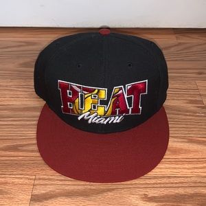 Miami Heat Basketball Hardwood Classics SnapBack